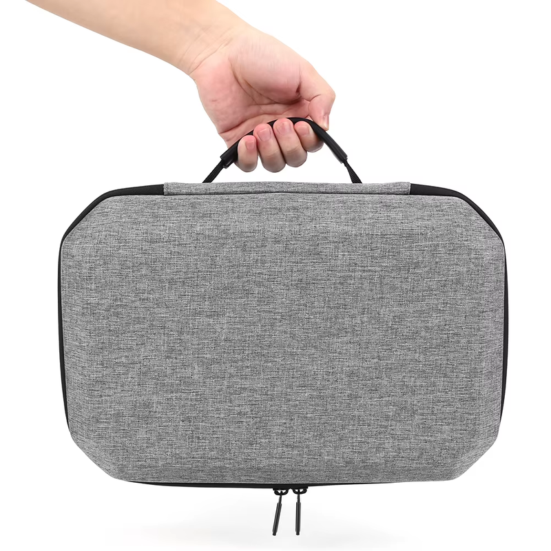 Carrying Case with Lens Cover Waterproof Protective Bag Shockproof Mesh Pocket f