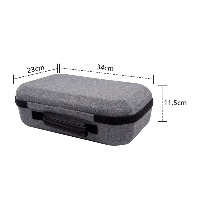 Carrying Case with Lens Cover Waterproof Protective Bag Shockproof Mesh Pocket f