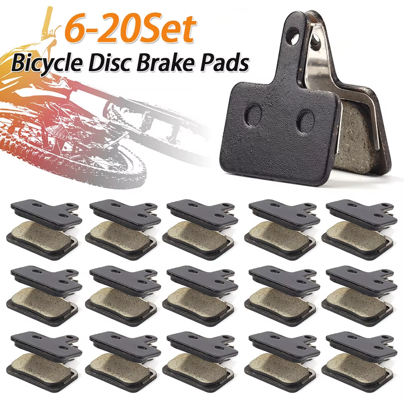 6-20Set MTB Mountain Bike Disc Brake Pads Bicycle Disc Brake Cycling Brake Parts