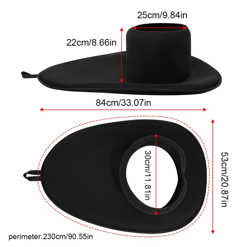 Kayak Spray Skirt Deck Sprayskirt Universal Kayak Skirt Cover Marine Spray Skirt