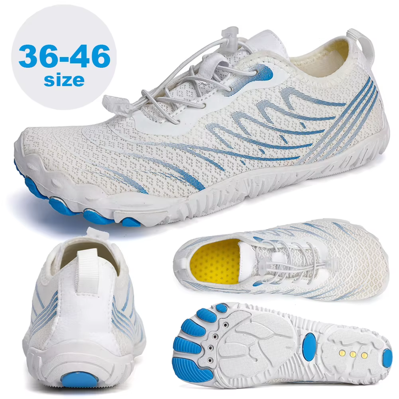 Grounding Shoes with Copper Breathable Aqua Shoes Non Slip Unisex Water Shoes Fl