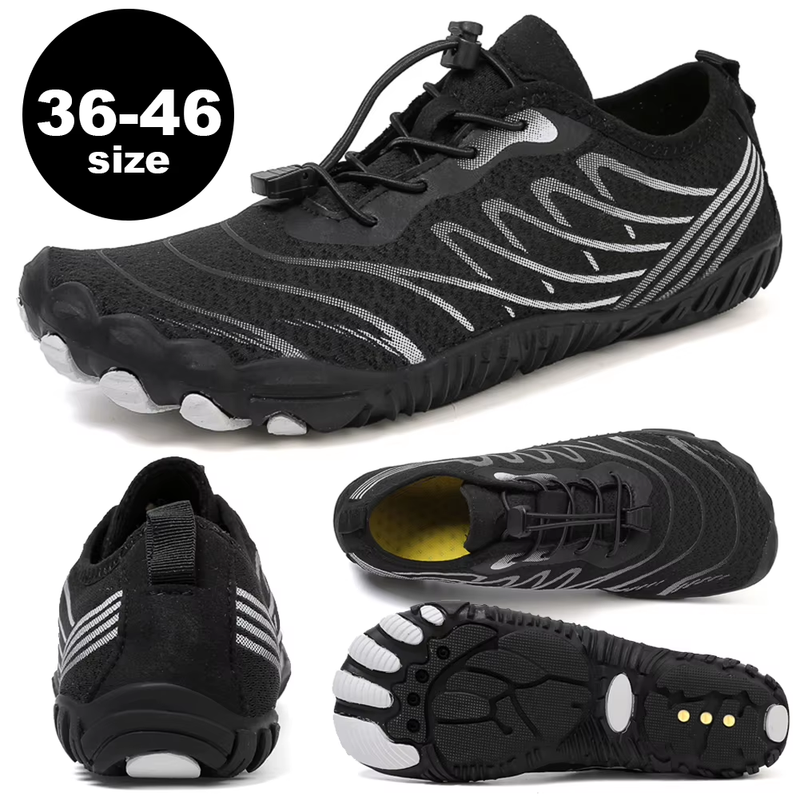 Grounding Shoes with Copper Breathable Aqua Shoes Non Slip Unisex Water Shoes Fl