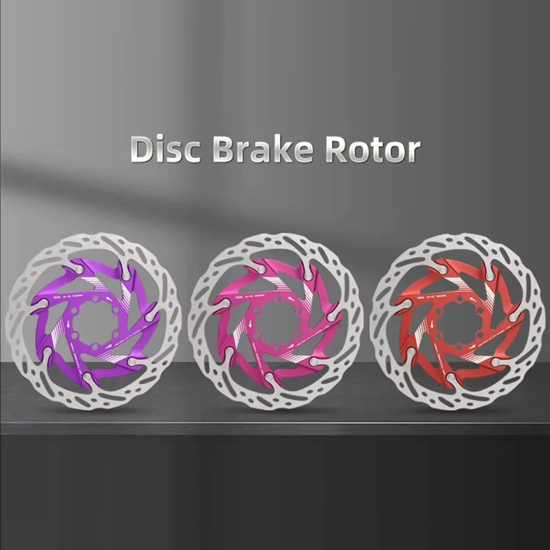 160Mm Bike Disc Brake Rotor with 6 Bolts Bicycle Rotor Disc Heat Dissipation Roa
