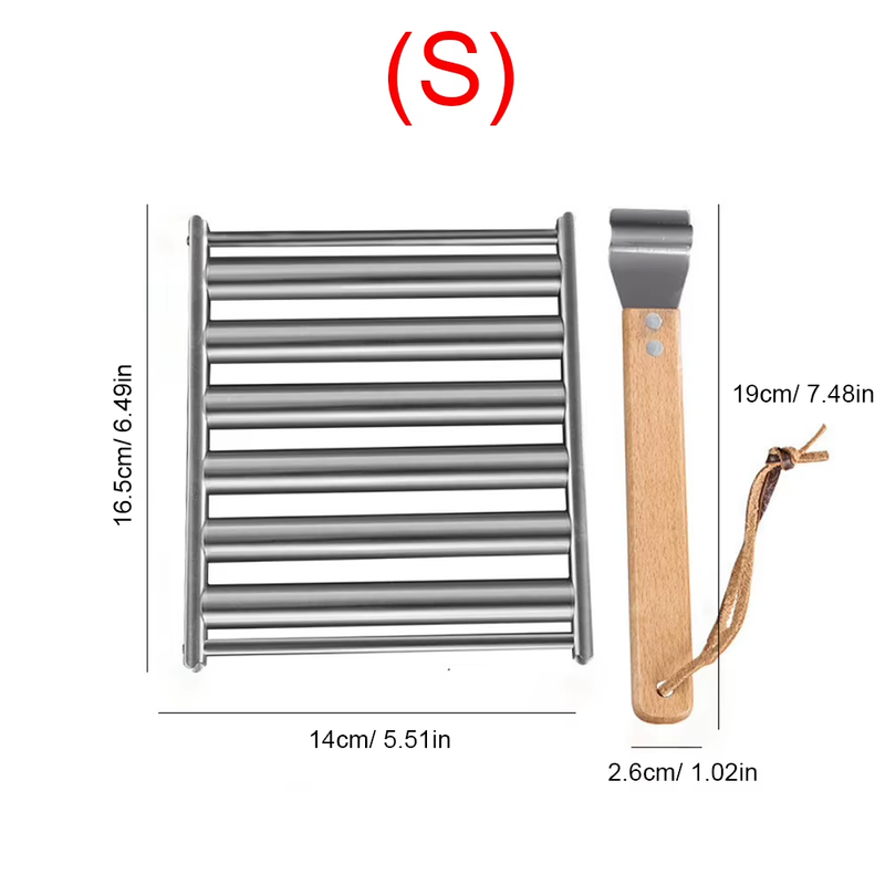 Stainless Steel Hot Dog Grill Roller 5 Hot Dog Capacity Hot Dog Roller Sausage R