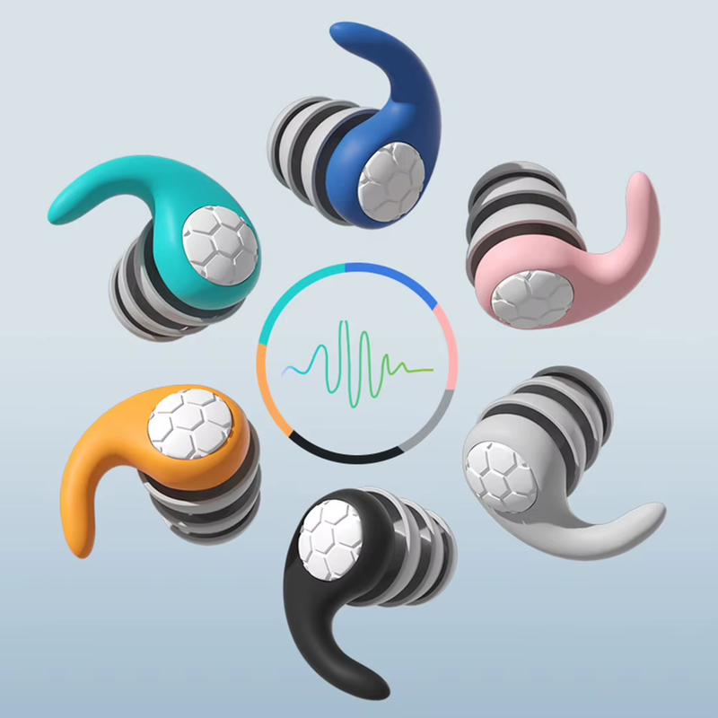 Silicone Sleeping Ear Plugs Sound Insulation Ear Protection Earplugs Waterproof