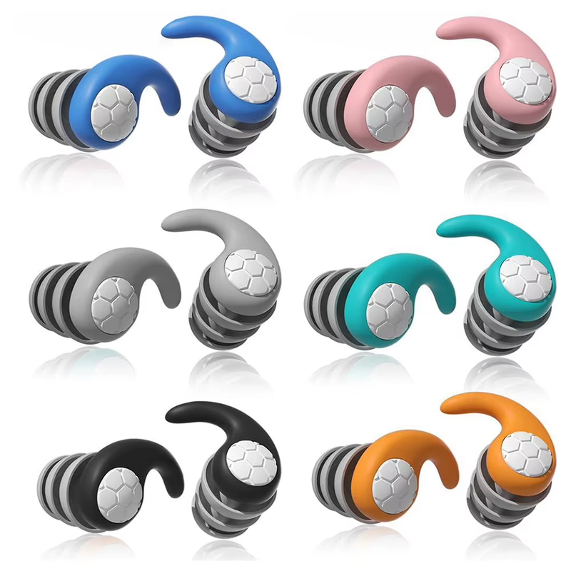 Silicone Sleeping Ear Plugs Sound Insulation Ear Protection Earplugs Waterproof