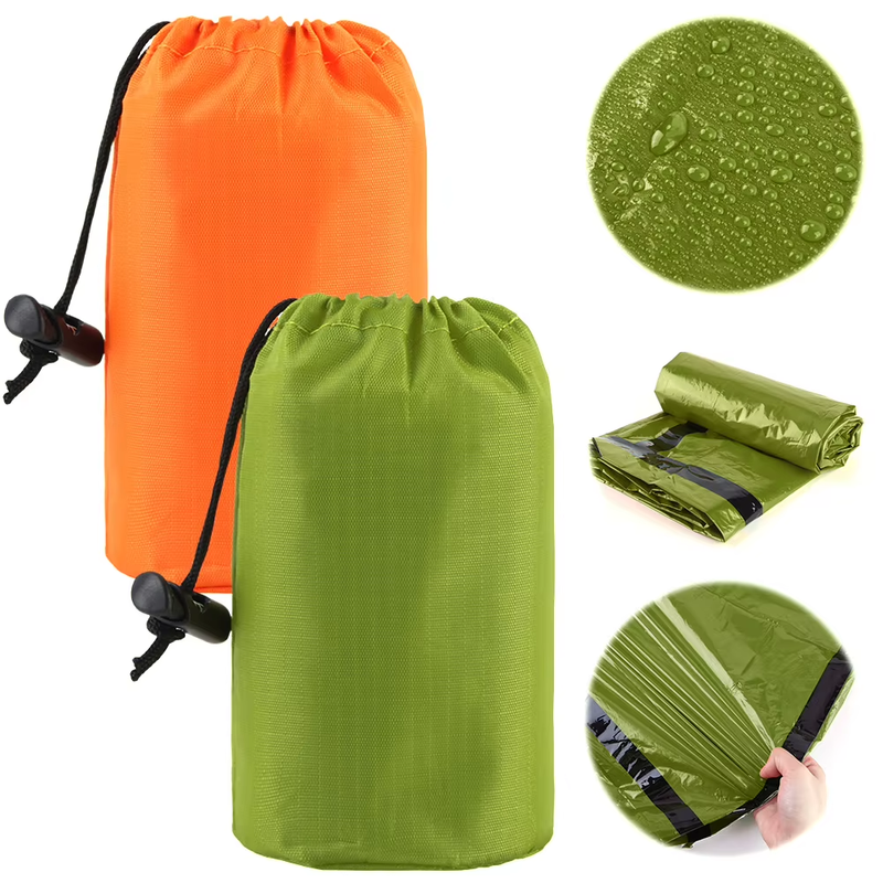 Emergency Sleeping Bag Survival Sleeping Bag Portable Camping Sleeping Bag Water
