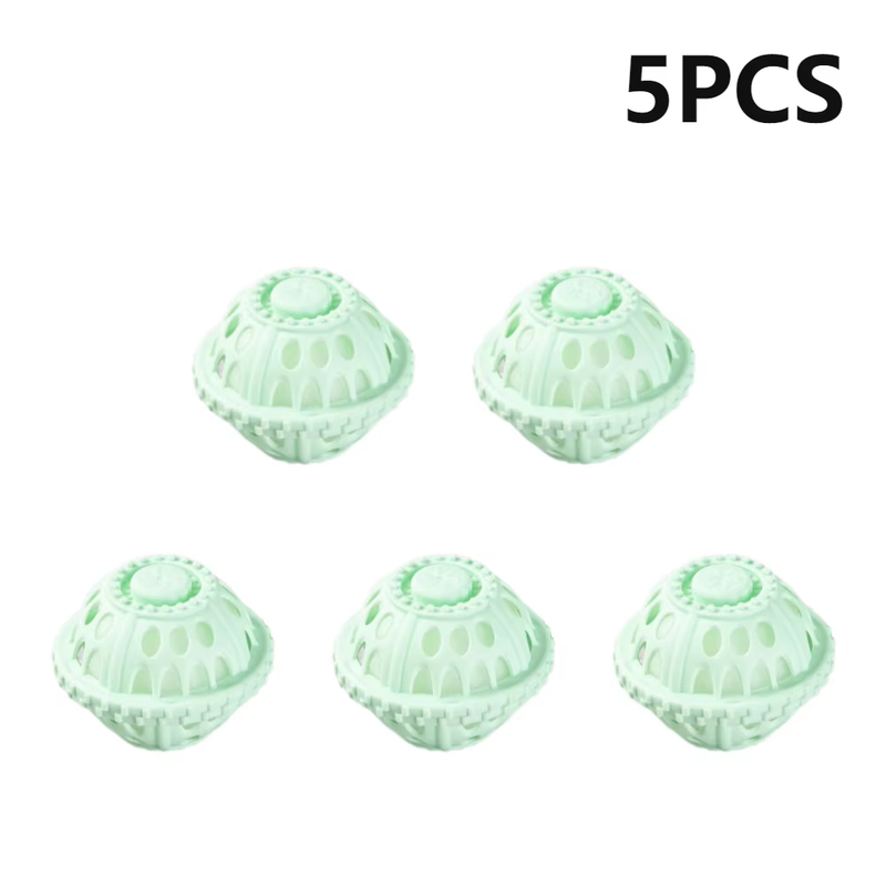 5Pcs Eco Friendly Dryer Balls Reusable Pet Hair Remover Ball Wear Resist Washing