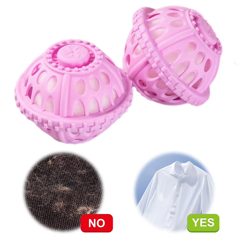 5Pcs Eco Friendly Dryer Balls Reusable Pet Hair Remover Ball Wear Resist Washing