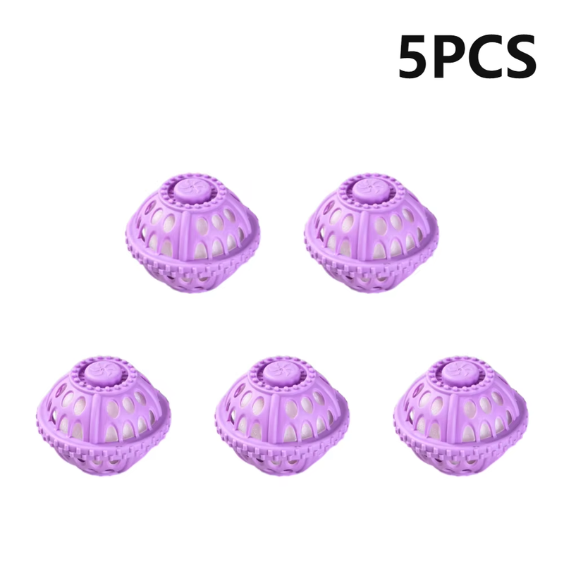 5Pcs Eco Friendly Dryer Balls Reusable Pet Hair Remover Ball Wear Resist Washing