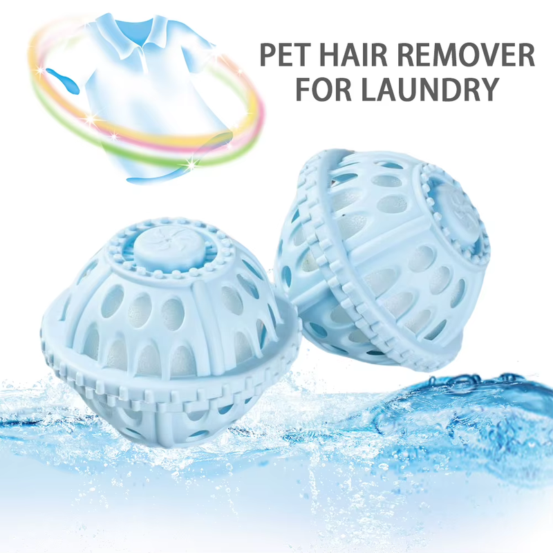 5Pcs Eco Friendly Dryer Balls Reusable Pet Hair Remover Ball Wear Resist Washing