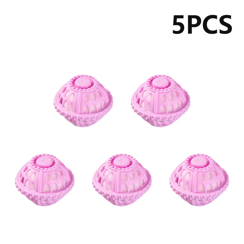 5Pcs Eco Friendly Dryer Balls Reusable Pet Hair Remover Ball Wear Resist Washing