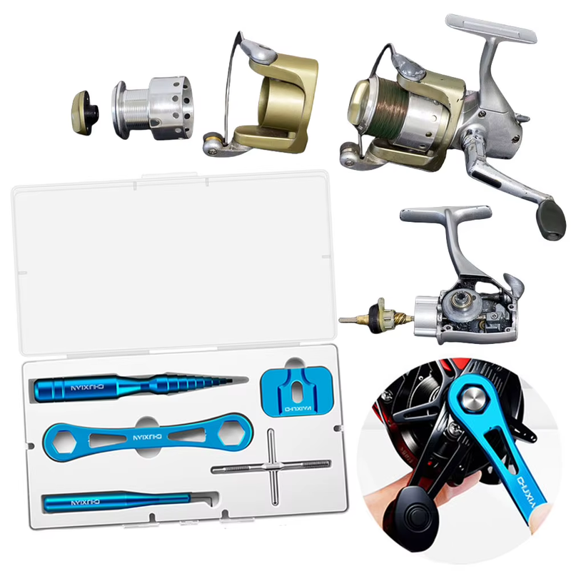 Fishing Reel Unload Maintenance Tool Kit Fishing Reel Removal Tool Fishing Reel