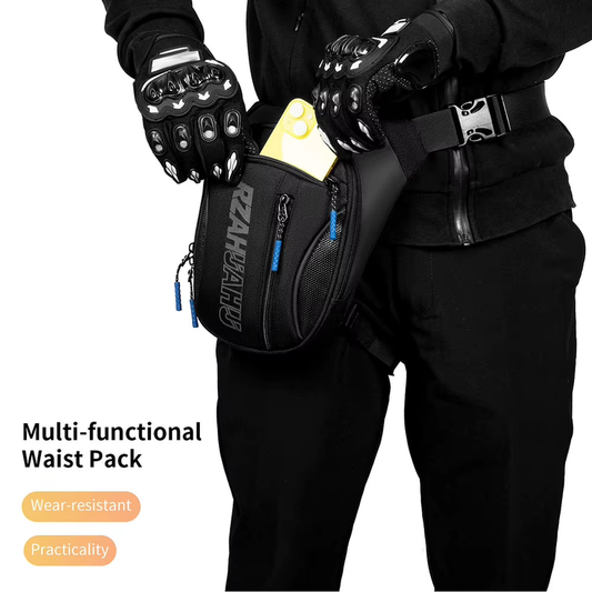 Motorcycle Hip Bum Bag Waterproof Motorbike Riding Chest Bag Large Capacity Moto
