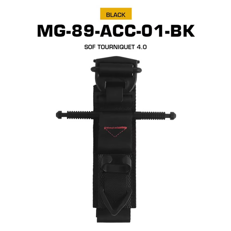 One-Handed Operation Tourniquet Aluminum Rod Rotary Pressure Tourniquet Outdoor