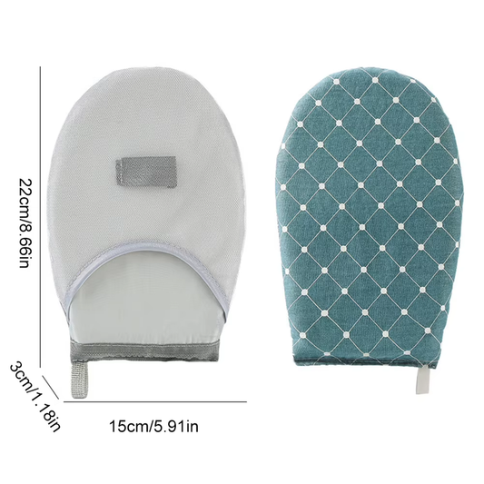 Fabric Handheld Ironing Board Heat Resistant Garment Steamer Ironing Gloves anti