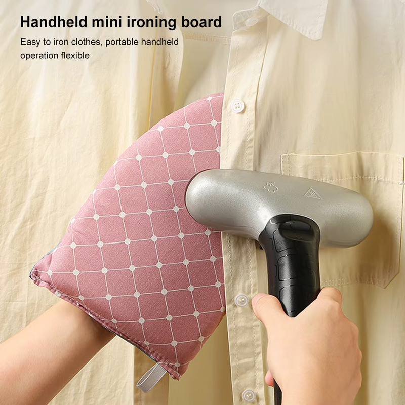 Fabric Handheld Ironing Board Heat Resistant Garment Steamer Ironing Gloves anti