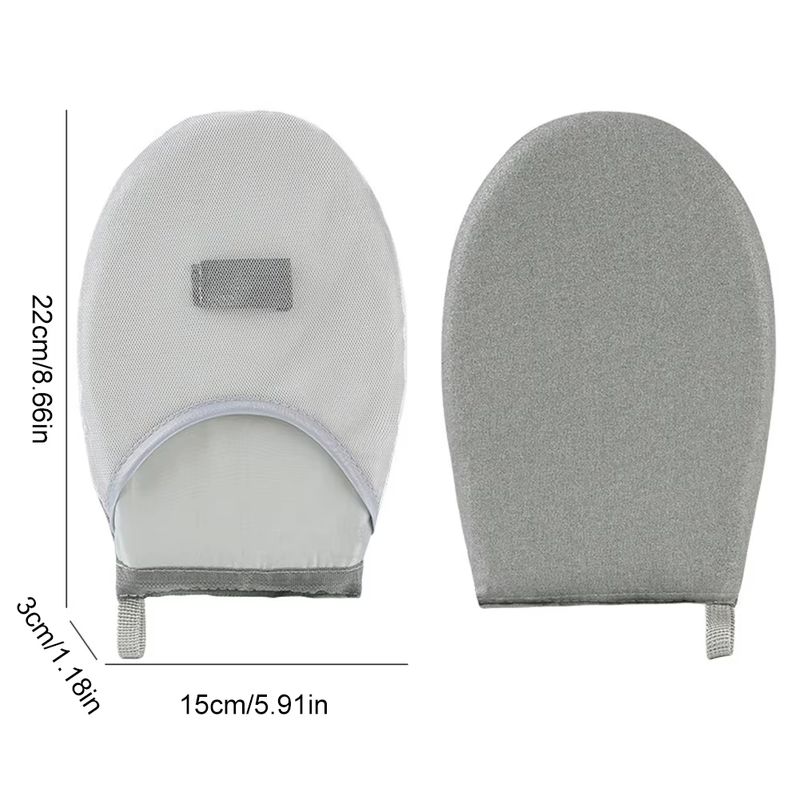 Fabric Handheld Ironing Board Heat Resistant Garment Steamer Ironing Gloves anti