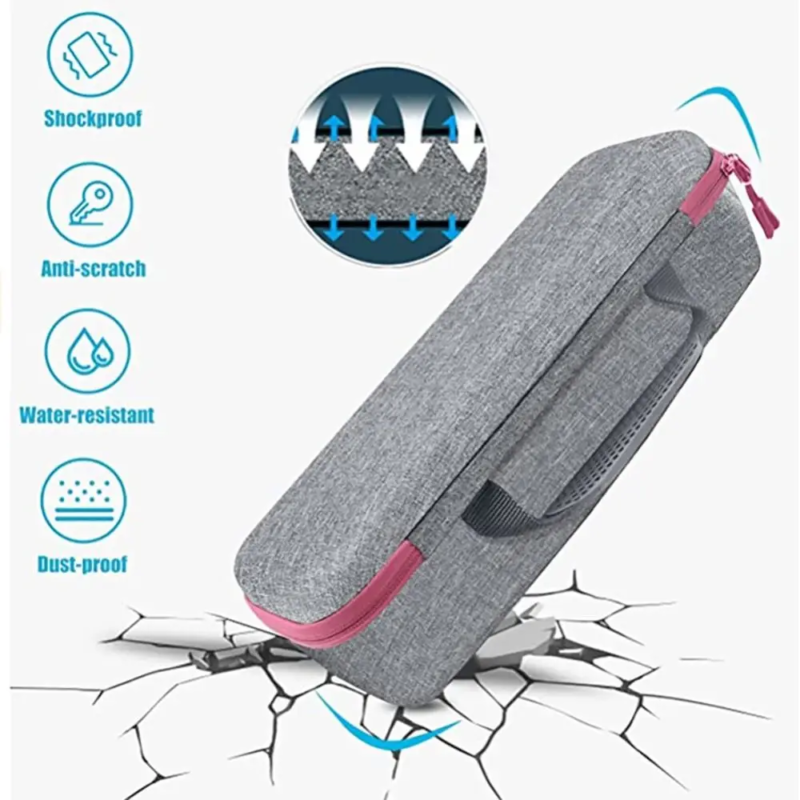 Travel Case for Hair Dryer Brush Lightweight Hard Carrying Case Storage Bag for