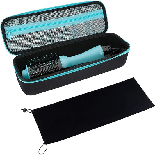 Travel Case for Hair Dryer Brush Lightweight Hard Carrying Case Storage Bag for