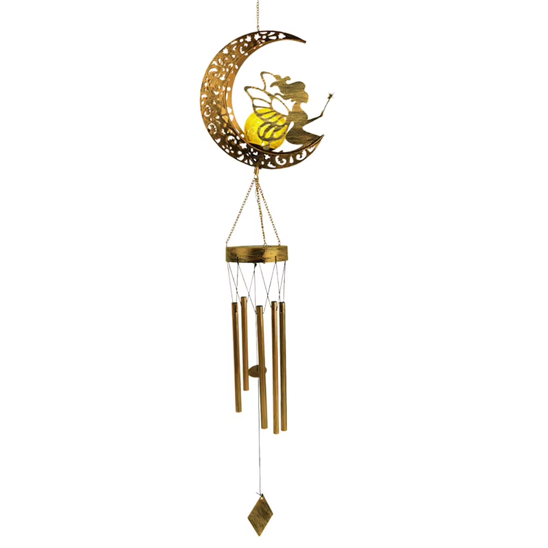 Solar Garden Lights Moon Fairy Light Fairy Moon Solar Lights Outdoor for Patio L