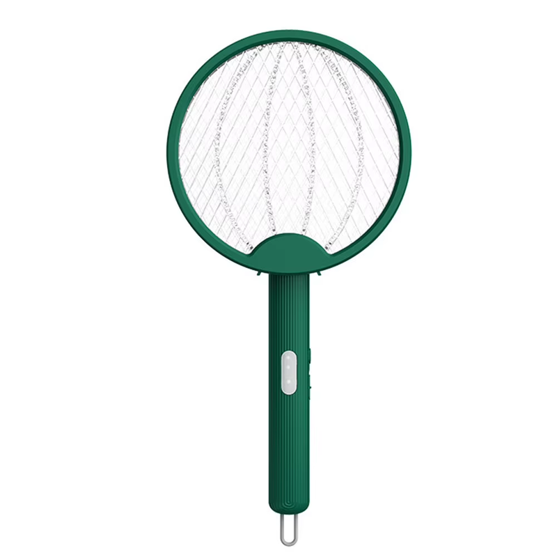 Foldable Bug Zapper Racket Rechargeable Electric Fly Swatter Safe Fly Killer and