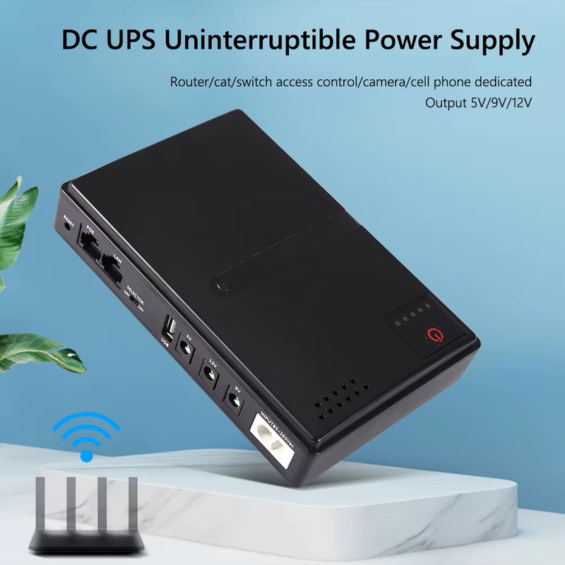 AC85-265V Portable DC UPS Backup Power with Multiple Outputs Uninterruptible Pow