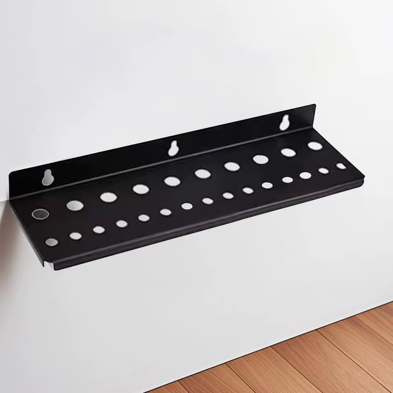 Screwdriver Rack Wall Mount Tool Storage Rack 25 Holes Utility Shelf Small Hand