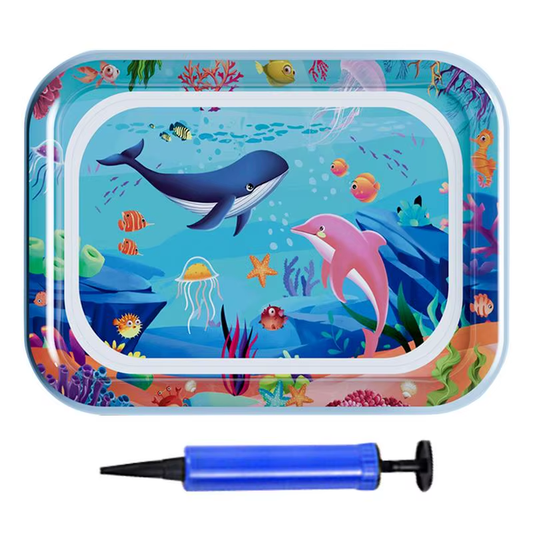 Water Sensory Play Mats for Cats Cooling Cat Bed Wear-Resistant Dog Cooling Pad