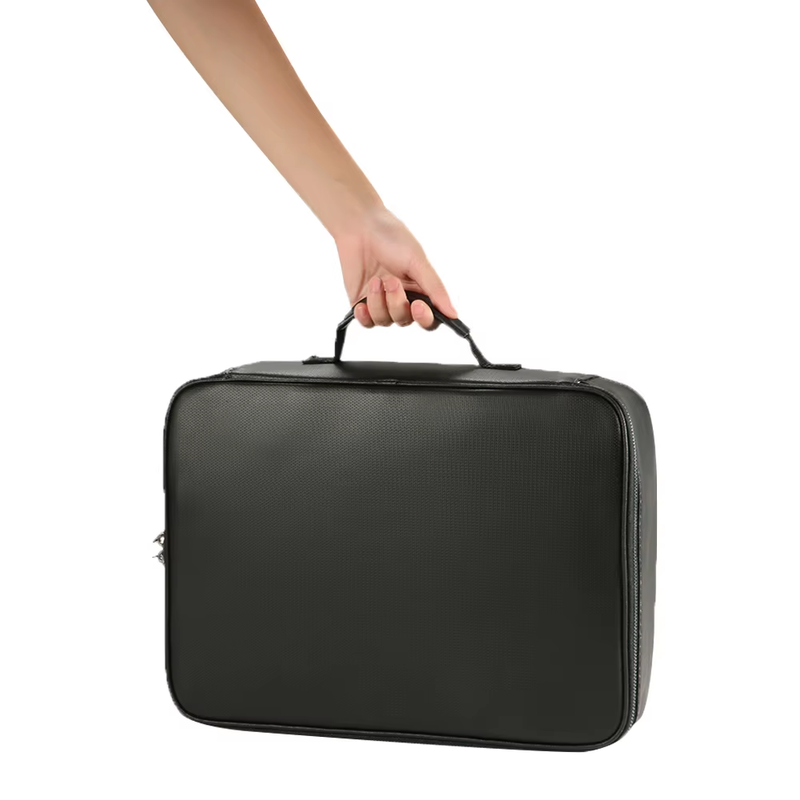 Fireproof Document Organizer Multi-Layer Document Box Waterproof File Box for Im