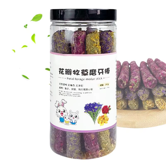 Bunny Chew Sticks Small Animal Chew Toys Healthy Interactive Treats Teeth Grindi