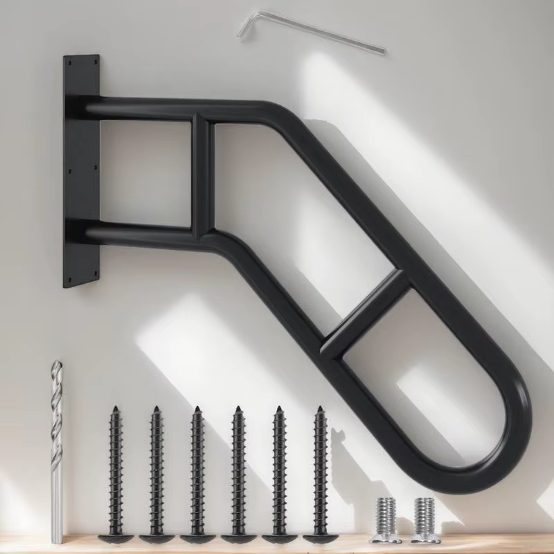 Handrails for Outdoor Steps Metal Grab Bars for Stairs Weatherproof Children Saf
