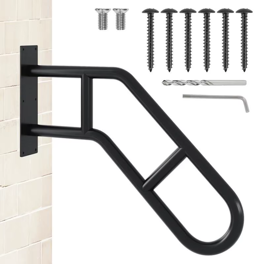 Handrails for Outdoor Steps Metal Grab Bars for Stairs Weatherproof Children Saf
