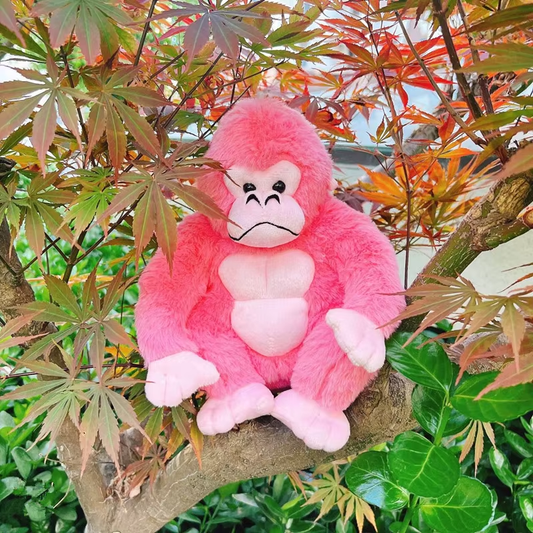 Cartoon Gorilla Plush Toy Chimpanzees Monkey Soft Stuffed Doll Room Decor Birthd