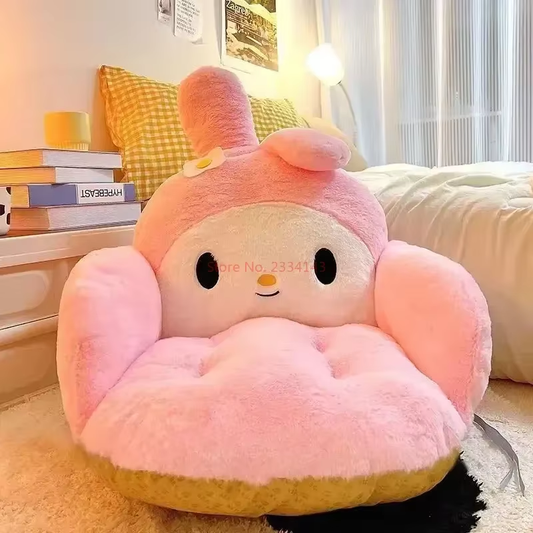 Cinnamoroll Big Size Cute Plush Half Surrounded Black Kuromi Cushion Backrest Do