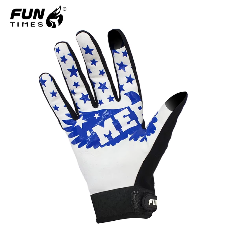 2024 FUNTIMES New Four Seasons Full Finger Outdoor Bicycle Motorcycle Riding Glo
