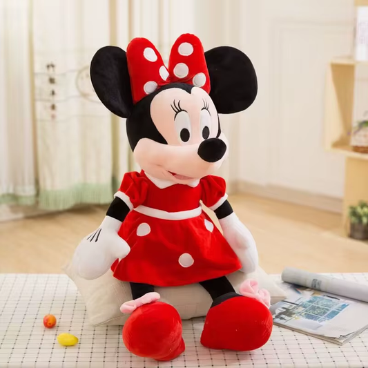 35-100Cm Big Size Kawaii Stuffed Mickey&Minnie Mouse Plush Toy Soft Pillow Goofy