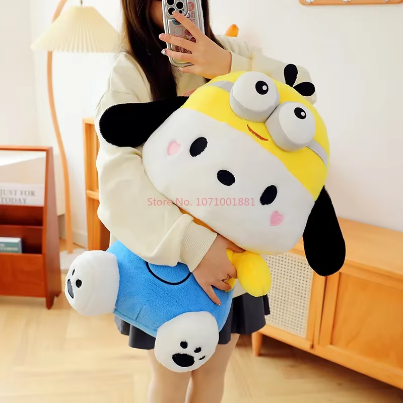 Anime  Cosplay Cross-Dressing Doll Minion Pacha Dog Plush Toy Pillow Cute Large