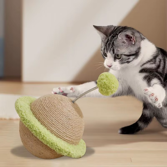 Sisal Cat Scratching Ball Sisal Rope Cat Scratching Ball Self-Entertainment Pet