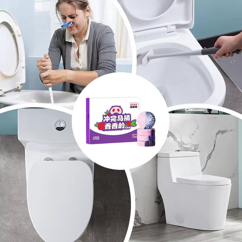 Toilet Bowl Tablets Toilet Deodorizer Tablets Deodorizing Bathroom Cleaning Supp