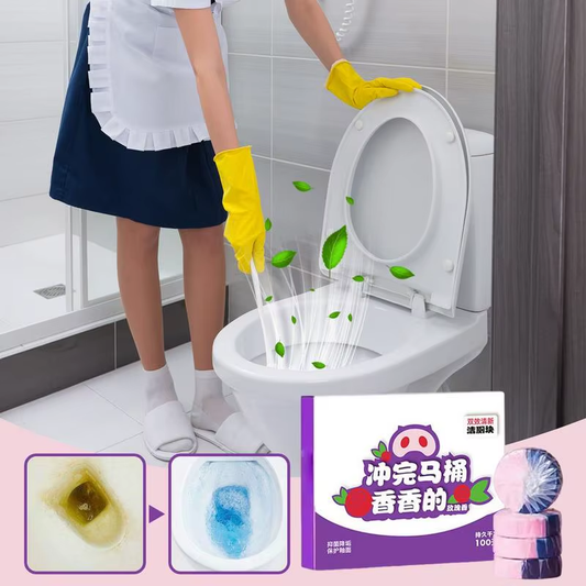 Toilet Bowl Tablets Toilet Deodorizer Tablets Deodorizing Bathroom Cleaning Supp