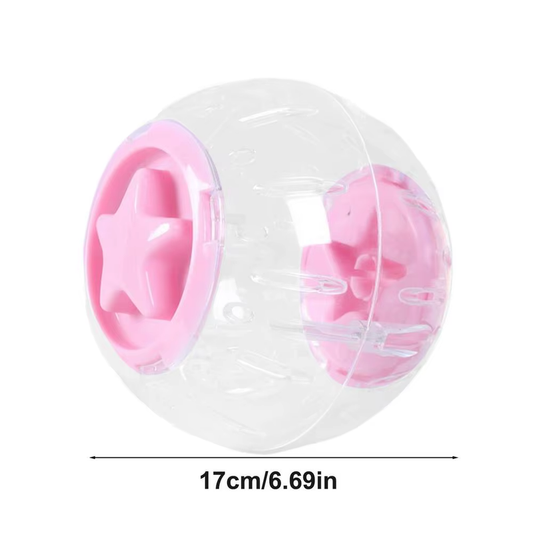 Hamster Running Ball Clear Hamster Training Exercise Toy Pet Jogging Ball Toy Ex