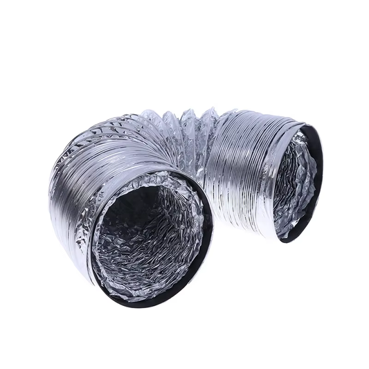 New 4 Inch 100Mm Ventilator Pipe PVC Aluminum Tube Air Ventilation Pipe Hose Fle