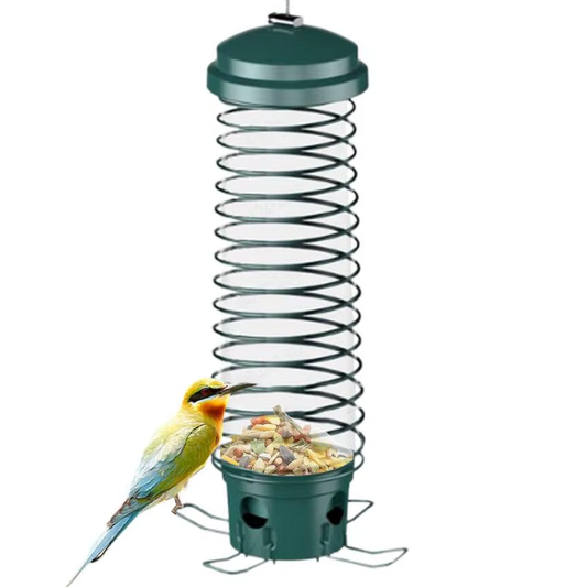 Small Bird Feeder Sparrows Food Container Hangable Birdfeeders Large Capacity Fo
