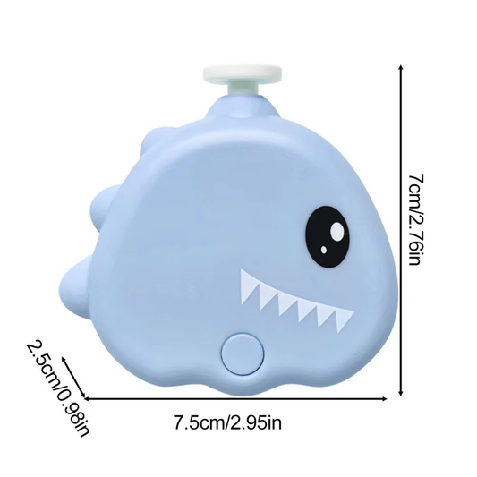 Dog Electric Nail Trimmer Electric 3 Modes Adjustable 40Db Dinosaur Shape Nail G